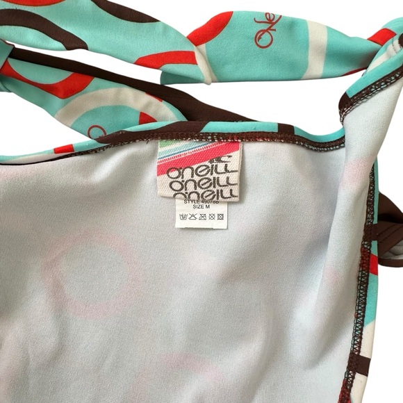 O'Neill Brown and Aqua Bikini Set size M - Picture 15 of 17
